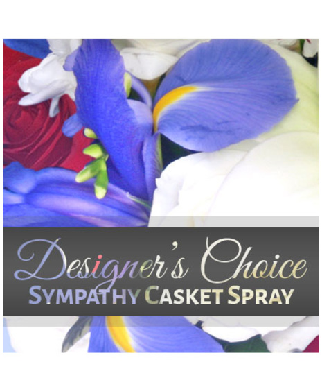 Full Casket Spray Designers Choice